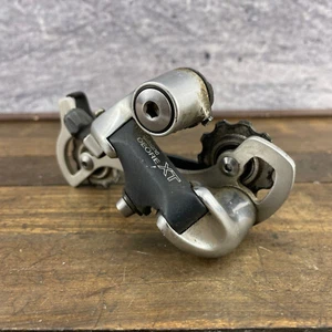 Vintage Shimano Deore XT Rear Derailleur RD-M739 8SIS Long Cage 8s Alloy Pulley - Picture 1 of 11