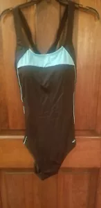 Swimsuits For All Women's Plus Size Lycra Xtra Life Border Crossback One Piece. - Picture 1 of 10
