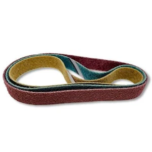 2 X 42 Inch Non Woven Surface Conditioning Sanding Belts-Coarse, Medium, Fine - Picture 1 of 1