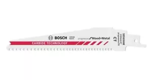 Progresor de hoja de sierra de sable de carburo Bosch 2608653271 para madera y metal S956XHM - Imagen 1 de 7