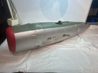 DYNAM P-47 THUNDERBOLT REPLACEMENT FUSELAGE ONLY PART P-47D-01 W/COWLING & HATCH - Image 1 of 4