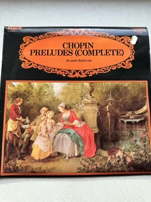 CHOPIN PRELUDES COMPLETE ALEXANDER BRAILOWSKY RCA CAMDEN CLASSICS STEREO VINYL - Image 1 of 3