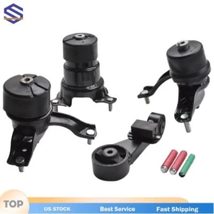 4pcs Motor Mount Kit for 2012-2017 Toyota Camry 2.5L Gas Engine Automatic Trans - Picture 1 of 9