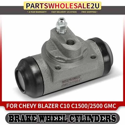 Cilindro de rueda de freno de tambor trasero izquierdo o derecho para Chevy Blazer C1500 GMC Yukon Foto 1 de 4