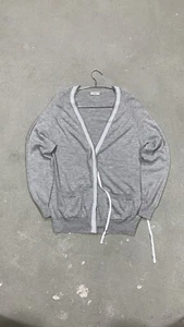 Dries Van Noten Rare Cardigan Unisex Grey Size M - Picture 1 of 14