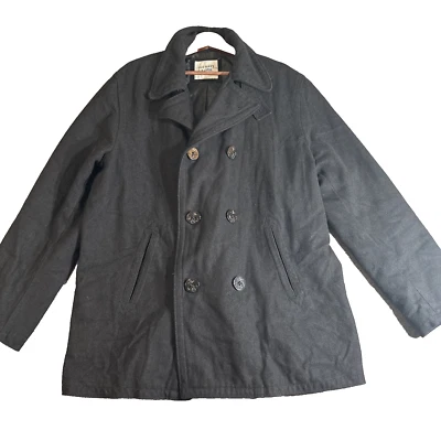 Abrigo de invierno Old Navy XL mezcla de lana para hombre - doble botonadura Foto 1 de 4