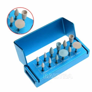 12pcs Dental Composite Resin Burs Polishing Kit RA 1112 For Low Speed Handpiece - Picture 1 of 3