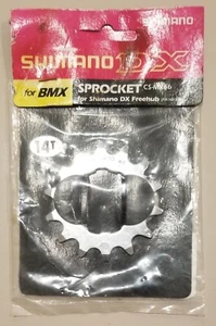 NOS Vintage Shimano BMX DX 14t Cog  Sprocket  Gear FH-MX66 - Picture 1 of 1