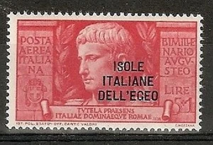 1938 EGEO AUGUSTO 5 LIRE MNH ** - VR6482 - Imagen 1 de 1