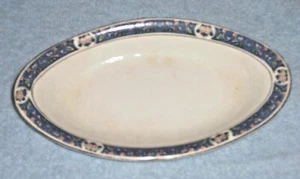 (X4)   - Vintage -   John Maddock & Sons Royal Vitreous - England - Oval Dish - Picture 1 of 3