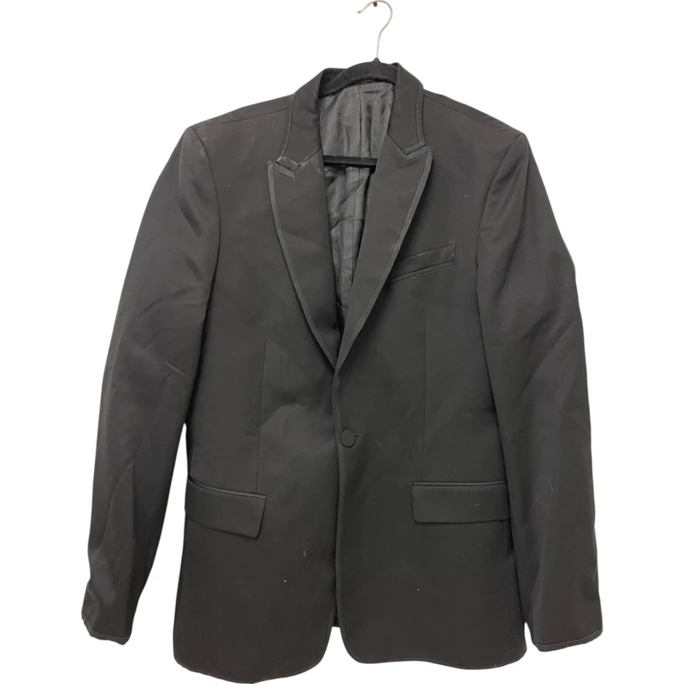 Chaqueta Abrigo Deportivo Roberto Cavalli Para Hombre 44R Lana-Lino Negro Forro Piel de Serpiente Foto 1 de 4