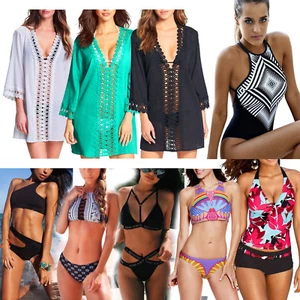 Fashion Padded Bikini Tankini Monokini Swim Beach Wear Clearence On Sale - Picture 1 of 34