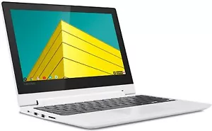 Lenovo Chromebook Flex 3 Laptop 11.6" HD Display MT8173C 4GB 64GB Blizzard White - Picture 1 of 12
