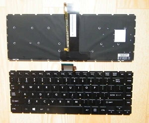 Neu Toshiba Satellite L40-B L40D-B L45-B L45D-B E45-B E45W-C Tastatur US Hintergrundbeleuchtung - Bild 1 von 4