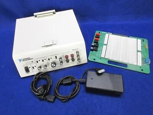 Piattaforma National Instruments NI ELVIS, scheda di prototipazione, alimentatore - funziona! - Foto 1 di 15