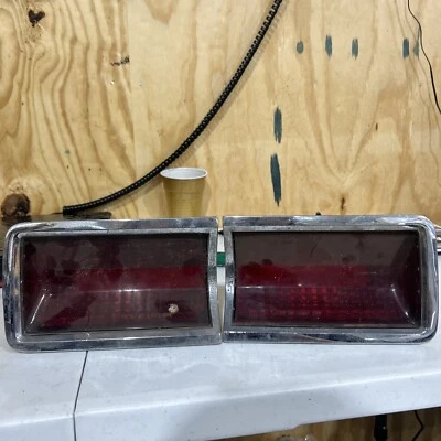 PAR DE LUCES TRASERAS AMERICANAS AMC/RAMBLER 1967-1969. LH & RH. 67AA. Foto 1 de 4