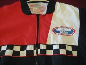 Vintage NHRA Jacke Indianapolis Raceway Park SS Sport Service Herren Small - Bild 1 von 14