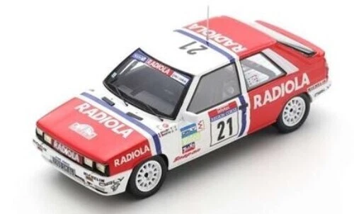 Modellino auto rally scala 1:43 Spark Model  RENAULT 11 N.21 TOUR DE CORSE RA... - Immagine 1 di 1