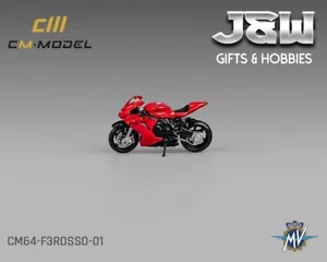 CM Model MV Agusta F3 Rosso Red With Showgirl Figure 1/64 - Picture 1 of 2