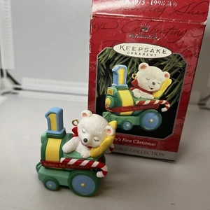 Hallmark Keepsake Ornament 1999 primera Navidad colección infantil, caja - Imagen 1 de 9