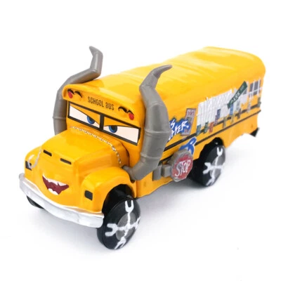 Hot  Racing Mobilization Toy Car Bull Demon King School Bus Crazy Mas Yellow - image 1 of 4