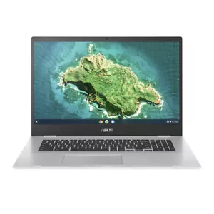 ASUS Chromebook Laptop Pentium Silver N6000 4GB 128GB eMMC 17.3 in FHD Chrome OS - Picture 1 of 6
