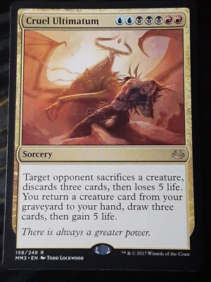 Cruel Ultimatum x1 , Modern Masters 2017 , NM , MTG , FREE SHIPPING - Image 1 of 2