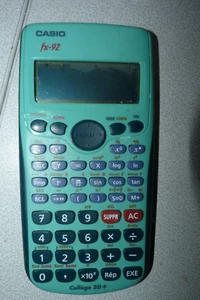 Casio fx-92 collège 2D+ - sans coque - Photo 1/3