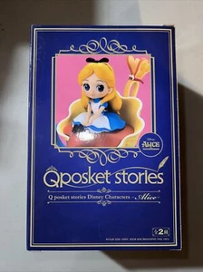 BanPresto - Q posket Stories Personaggi Disney Alice Versione A Figura [Giocattolo Nuovo] - Foto 1 di 6