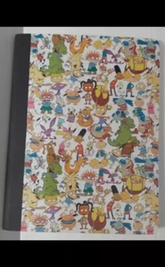 Vintage Nickelodeon Cartoon Character Collage Composition Notebook School - Picture 1 of 8