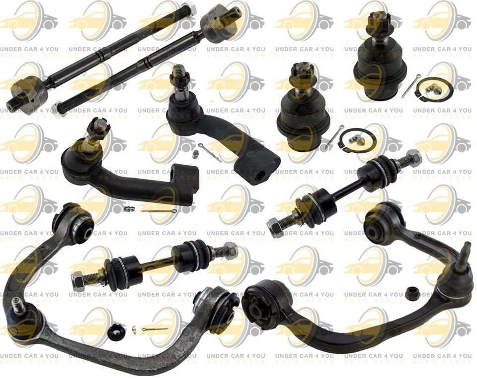 Kit de extremo delantero Ford Expedition tracción trasera el King Ranch 3,5 L brazos superiores extremos de cremallera balanceo Foto 1 de 4