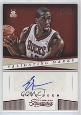 2013-14 Panini Timeless Treasures Validating Marks Ruby /99 Ekpe Udoh #22 Auto