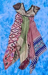 12 Kate Moss collaboration Topshop hankerchief scarf boho hippy flower Dress new