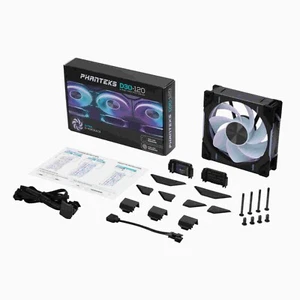 Phanteks D30-120 DRGB PWM Fan, REGULAR Airflow Model, Premium D-RGB Performance - Afbeelding 1 van 5