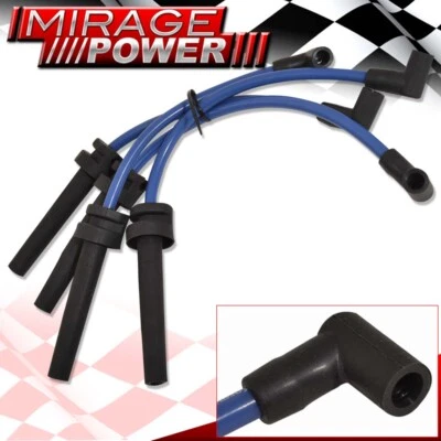 1995-1999 Mitsubishi Eclipse Gst Turbo Spark Plug Wire Core Cable Blue — 第 1/4 张图片
