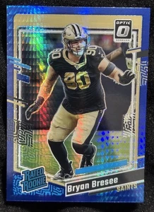 2023 Donruss Optic Bryan Bresee Blue Hyper Rated Rookie RC  - Bild 1 von 2