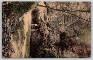 Green Lake, WI Postcard - The Spring in Mitchell's Glen, Green Lake, Wisconsin - Picture 1 of 2