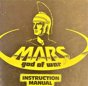 Gottlieb Mars God of War Pinball Machine Game Manual Schematics ORIGINAL - Picture 1 of 3