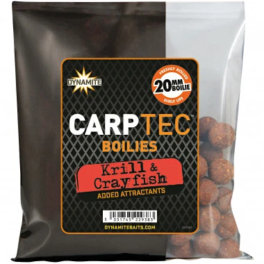 Dynamite Baits Carptec Boilies Krill & Crayfish 20mm 300g Hookbaits Hakenköder