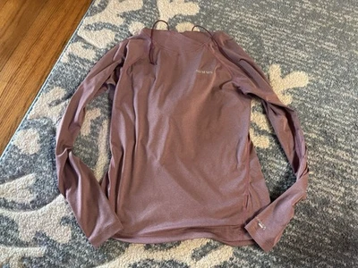 Camisa con capucha para mujer Simms Solarflex rosa, talla XS UPF, exterior, pesca Foto 1 de 4