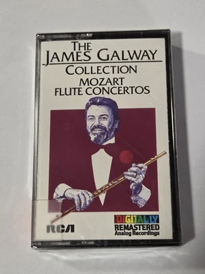NEW SEALED 1985 The James Galway Collection, Mozart Flute Concertos Cassette  - Image 1 of 4