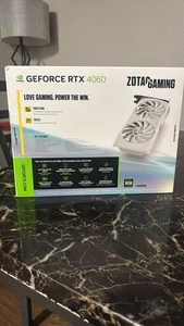 ZOTAC GAMING GeForce RTX 4060 Ti Twin Edge OC White Edition 8GB GDDR6... - Picture 1 of 8