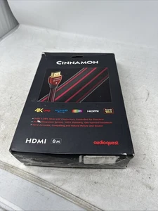 AudioQuest Cinnamon 4K +HDR, 18Gbps, 8m HDMI Cable - Red - Picture 1 of 7