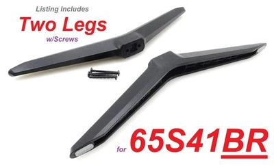 二手 TCL 65S41BR 电视支架支腿带螺丝 [65S11] — 第 1/4 张图片