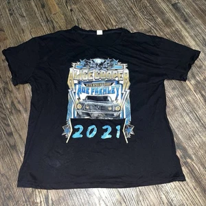 Camiseta Alice Cooper Para Hombre Talla 3XL Negra 2021 Camiseta Detroit Muscle Tour - Imagen 1 de 12