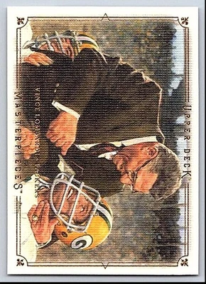 2008 Upper Deck Masterpieces  Vince Lombardi 86 - Image 1 of 2