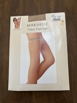 Medias Berkshire Toeless hasta el muslo ultra transparentes tamaño 1375 CD  Foto 1 de 4