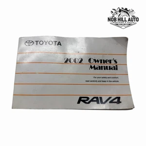 2002 Toyota Rav4 2.0L AWD Owner Manual Book 0199942503 OEM - Picture 1 of 7