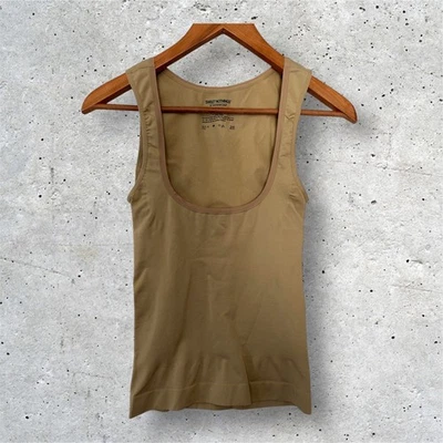 Sweet Nothings by Maidenform Tan Shapewear Slimming Scoop Neck Sleeveless 3X - Image 1 of 4