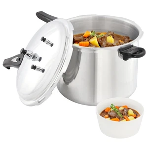 MegaChef 11.5 Quart Induction and Stovetop Pressure Cooker with Steamer - Picture 1 of 1